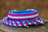 Hundehalsband "Aurora Bloom" aus Paracord