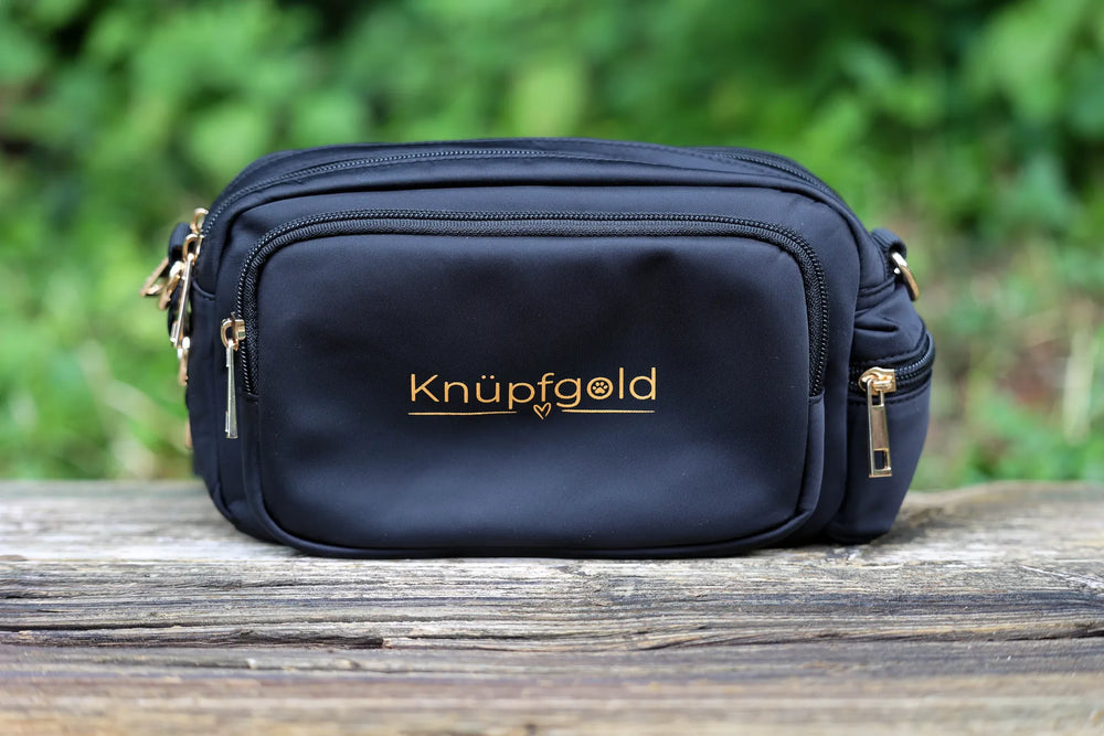 Gassi-Tasche für Hunde mit herausnehmbarem Leckerlibeutel