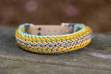 Knüpfgold Hundehalsband "Mirage" aus Paracord