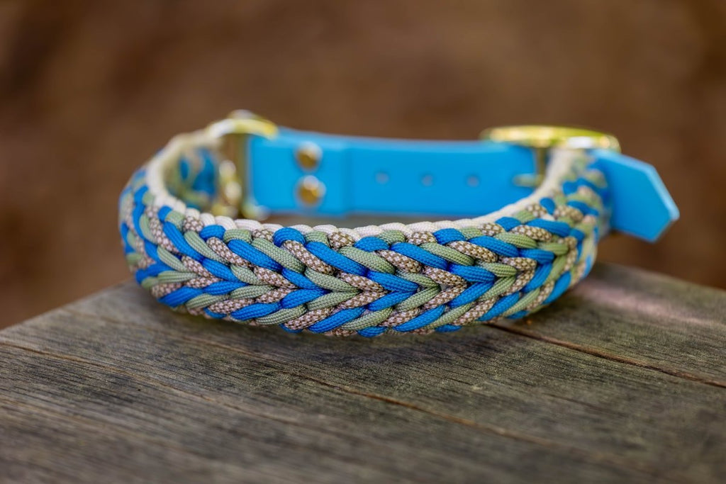 Hundehalsband "Ocean Pearl" aus Paracord
