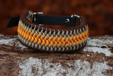Knüpfgold Hundehalsband "Golden Autumn" aus Paracord