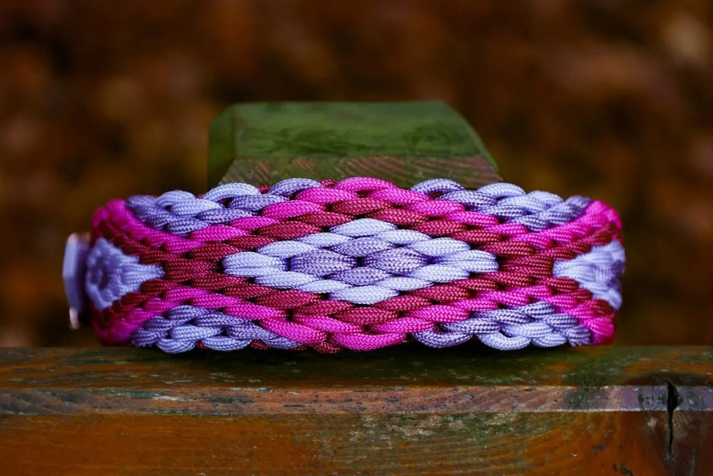 Hundehalsband "Lavender Dream" aus Paracord f0r6vf-0r.myshopify.com