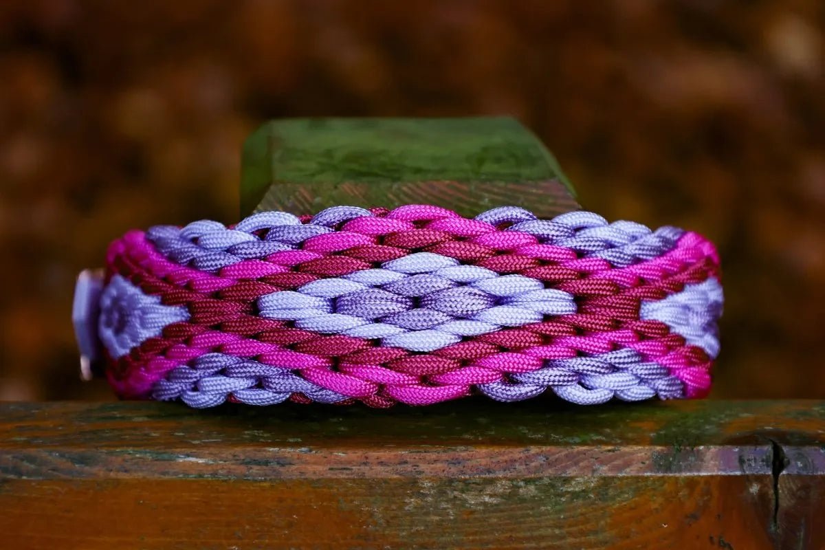 Hundehalsband "Lavender Dream" aus Paracord f0r6vf-0r.myshopify.com