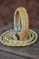 Knüpfgold Hundehalsband "Mirage" aus Paracord