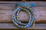 Knüpfgold Hundeleine "Ocean Pearl" aus Paracord