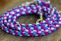 Hundeleine "Aurora Bloom" aus Paracord