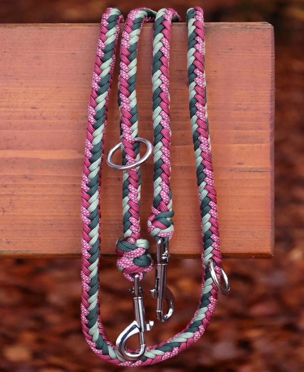 Hundeleine "Red Forest" aus Paracord f0r6vf-0r.myshopify.com