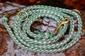 Hundeleine "Shining Green" aus Paracord f0r6vf-0r.myshopify.com