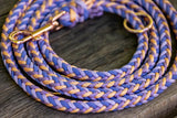 Knüpfgold Hundeleine "Sunset" aus Paracord