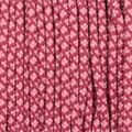 Paracord-Farbe Vino Rot Pastel Rosa Diamonds