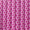 Paracord-Farbe Weis Passion Rosa Diamonds